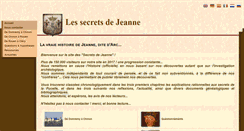 Desktop Screenshot of jeannedomremy.fr