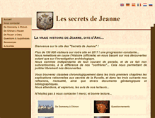 Tablet Screenshot of jeannedomremy.fr
